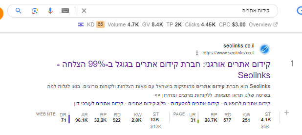 קידום אורגני