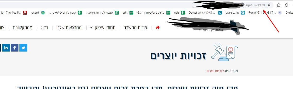 כתובות URL עם html