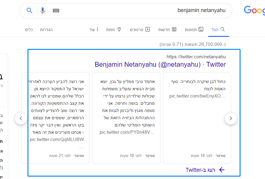 טוויטר וקידום אתרים