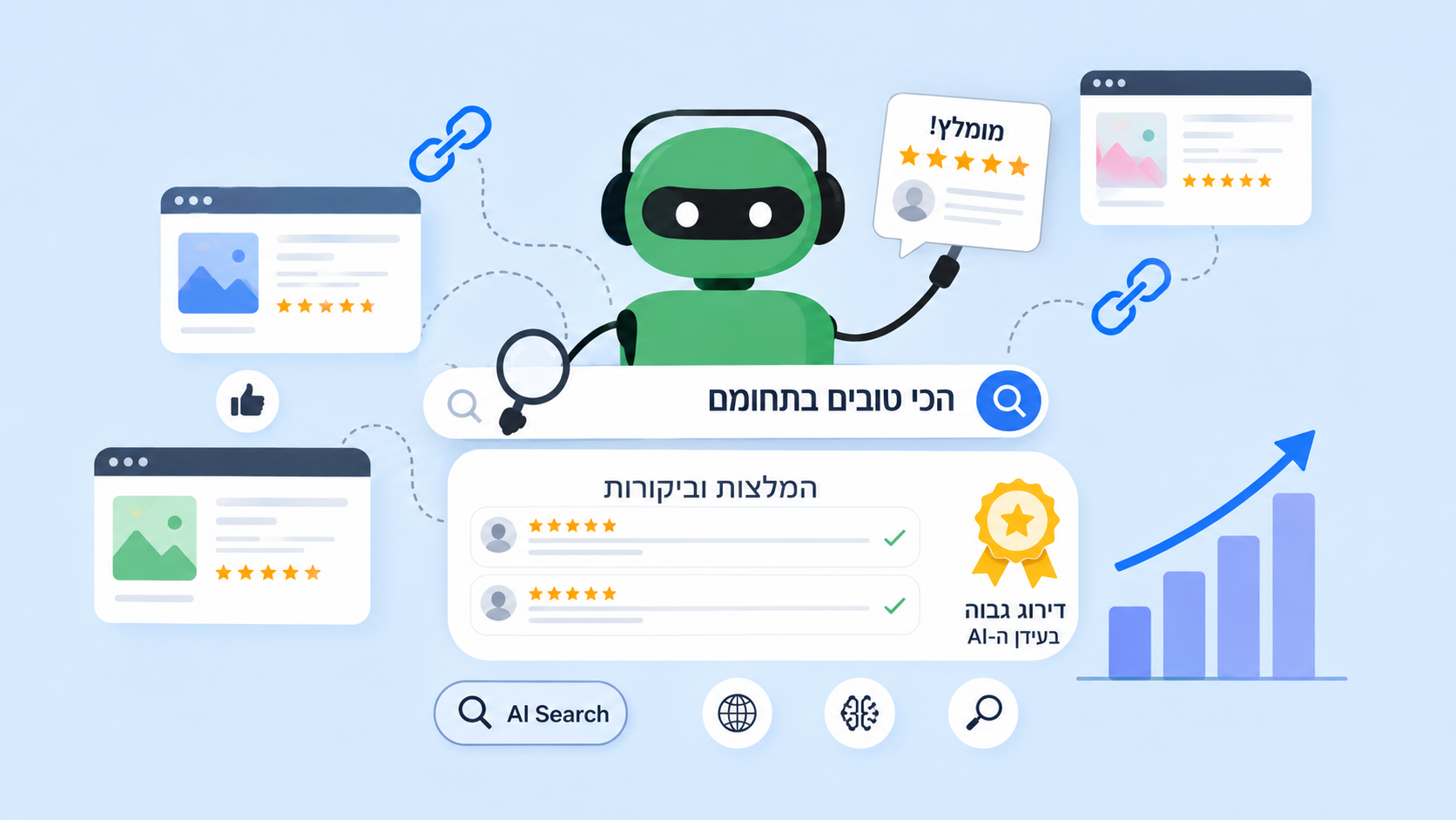 הכירו את הקישורים החדשים - ההמלצות!